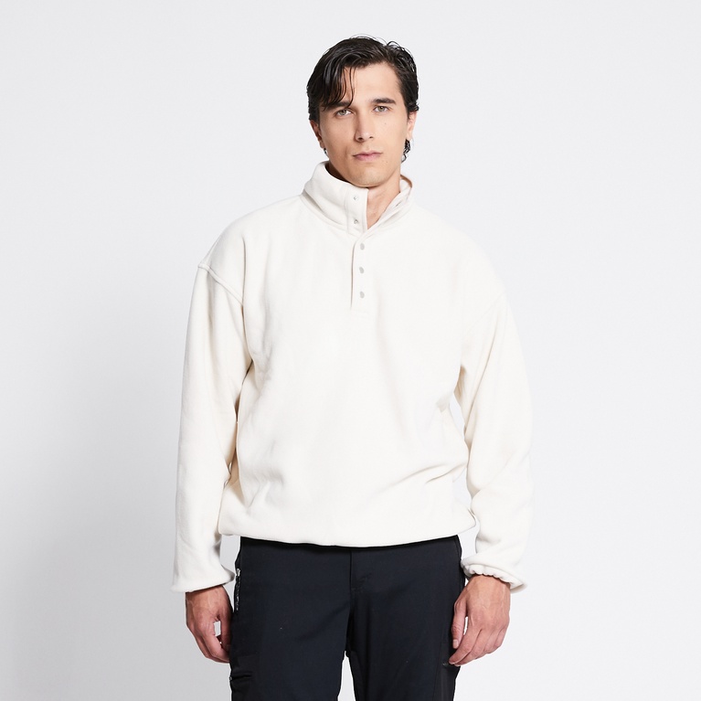 Fleece sweater "Fleece" Soft White